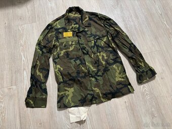 Vojenská bunda s potlačou, blúza vz. 85, maskáče ČSĽA, misia - 10