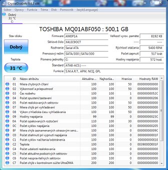 Predám notebook HP 6730b, 15,4" - 10