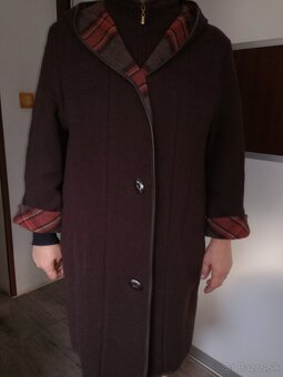 Dámsky vlnený kabát veľ.42 - 10