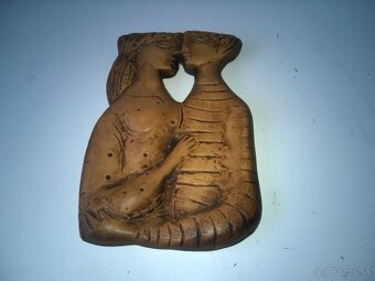 Milenci -retro reliéf - 10