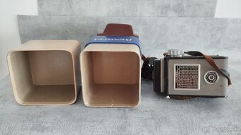 Starý fotoaparát Flexaret VI automat s příslušenstvím - 10