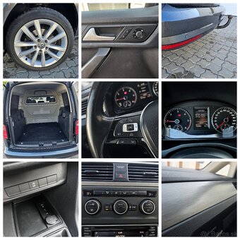 Volkswagen Caddy Kombi MAXI 2.0 TDI M5 BMT Navi DVD ŤažnéR17 - 10