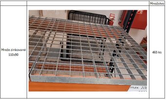Predám skladové paletové regále - 10