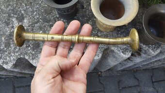 3ks staré valečné mažiary cena za všechny - 10