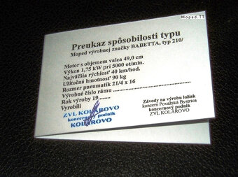 Predám - Kartičku a Štítok na - KORÁDO MANET - ORIG. - 10