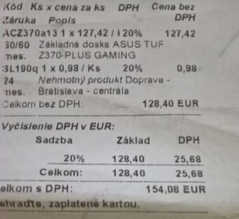 ASUS TUF Z370-PLUS GAMING+Intel® Core™ i5-8600K - 10