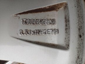 org.hlinikové disky Skoda Octavia II,--6,5Jx16-ET-50--5x112 - 10
