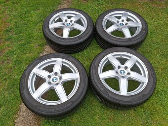 17" ALU 5x112 BMW + TPMS+ letné 205/55 r17 8mm TOP - 10
