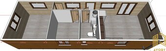 POLOSAMOTA / MOBILNÝ DOM s POZEMKOM 828m2, PODBRANČ - 10