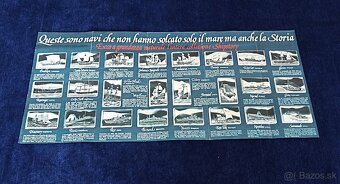 Investičné striebro-tehličky-sada Slávne lode-70te roky-962g - 10