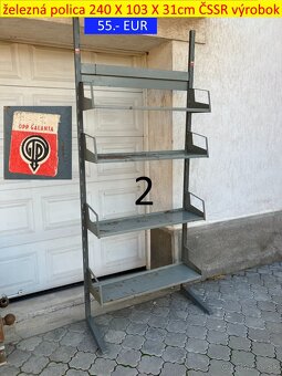 Extra silné poctivé železné police a regále - 10