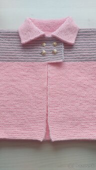 Štrikovaný set pre bábätko handmade - 10