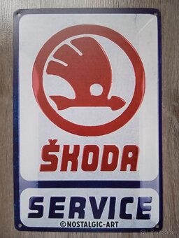 Škoda 130RS/LR,120L/LS,100L,110R,1203,Felícia retro tabuľka - 10
