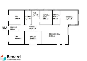 PREŠOV-LUKRATÍVNY RODINNÝ DOM,POZEMOK 820 m2, VLČIE DOLY - 10