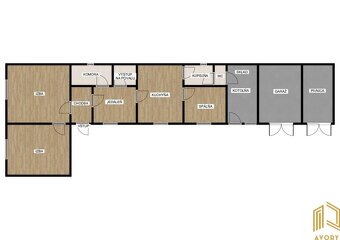 REZERVOVANÝ/ 4 - IZB.ROD.DOM s GARÁŽOU,POZEMOK 776m2, HLBOKÉ - 10