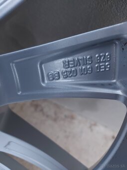 5x112 7Jx17 ET49 - disky original ŠKODA model TRIUS - 10