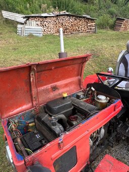 PREDÁM domácky robený malotraktor - 10