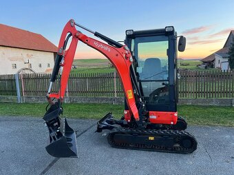Minibagr Kubota KX018-4 hyd.podvozek+hyd.svahovka - 10