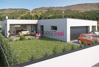 Exkluzívna novostavba 4-izbového bungalovu s dvojgarážou – T - 10