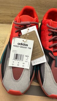 adidas Yeezy Boost 700 Hi-Res Red - 10