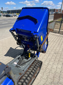 Samonakladací sklápač mini dumper Epac LD800 pásový fúrik - 10