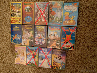 1 euro/kus - VHS videokazety originálne český dabing - 10