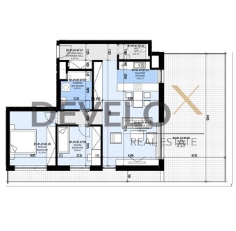 3 – izbový byt s veľkou terasou v Bratislave – Slnečnice - 10