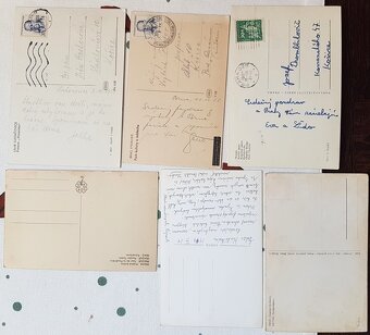 dobové pohľadnice miest a iné - 10