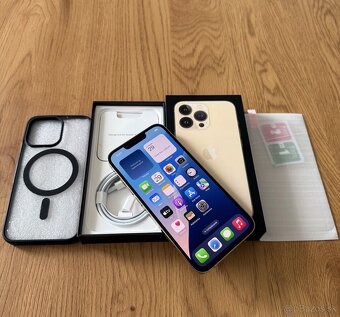 iPhone 13 Pro 256 gb Gold - komplet príslušenstvo, záruka - 10