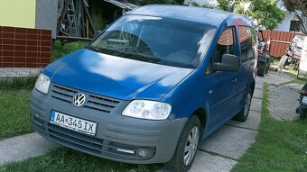 Predám VW caddy 2,0 sdi - 10