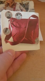 Bezpečnostná taška,/kabelka s mnohými priečinkami - 10