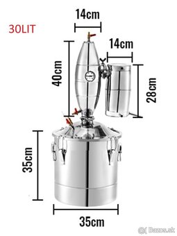 Domáca pálenica-liehovar-destilátor-destilačný prístroj - 10