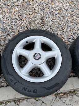 letné pneu 195/65 R15 + disky (hliníkové) Audi/ VW - 10