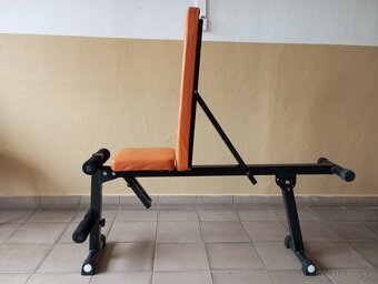 Nastaviteľná lavička aj na brucho DUVLAN F.EQUIPMENT - NOVÁ - 10