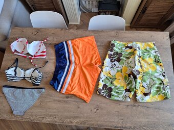 Dámske plavky TANKINI, pánske plavky-bermudy - 10