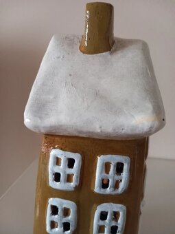 Keramický domček na čajovku 20,5x11,5x7,5 cm - 10