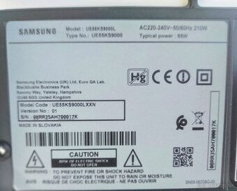 Samsung UE55KS9000 zakrivený Smart 4K diely - 10