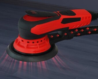 Nová bezuhlíková excentrická brúska unášač 150mm / kmit 5mm - 10