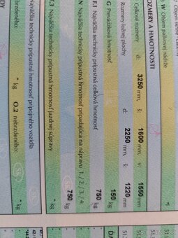 Prívesný vozík značky UNIKOL s plachtou - 10