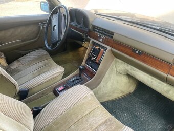 Veterán Mercedes Benz w116 280 SE policajna limuzina - 10