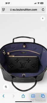Louis Vuitton kožená čierna originál pochette , clutch - 10