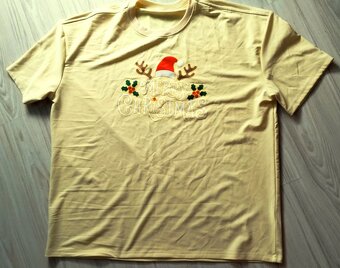 Vianočné tričko, on/ona, v. XXL - 10