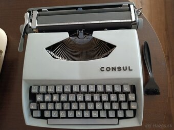 Retro pisaci stroj Consul - 10