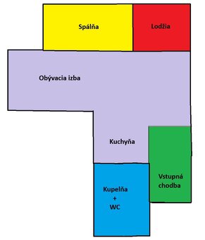 2izbový byt - 61,5m2 - parkovacie miesto - Juh - 10