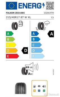 Falken Ziex ZE310 Ecorun 215/40 R17 – letné - 10