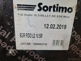 Sortimo protišmyková podlaha Doblo / Combo - 10