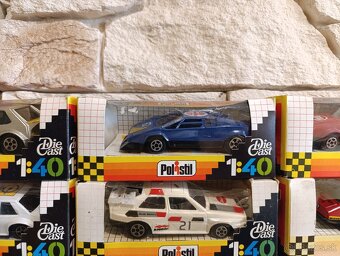 Modely Polistil 1:40 - Made in Italy 80. léta. - 10
