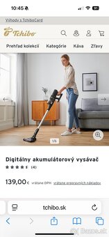 Digitálny akumulátorový vysávač - 10
