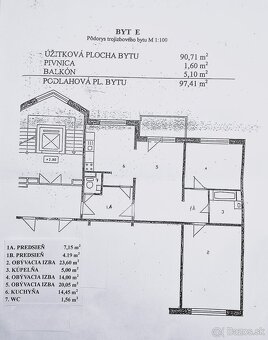 PREDAJ - 3. izbový byt - Sputniková ul. - 10