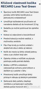 RECARO Lexa Teal Green - 10